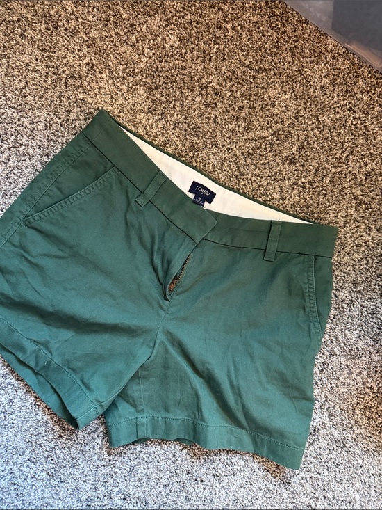 J. Crew Pants - J. Crew Women's Forest Green Chino Bermuda Shorts